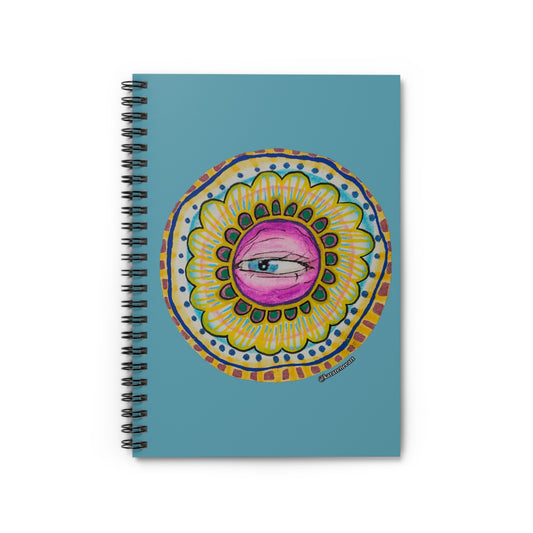 Eye 12 Spiral Notebook - Ruled Line