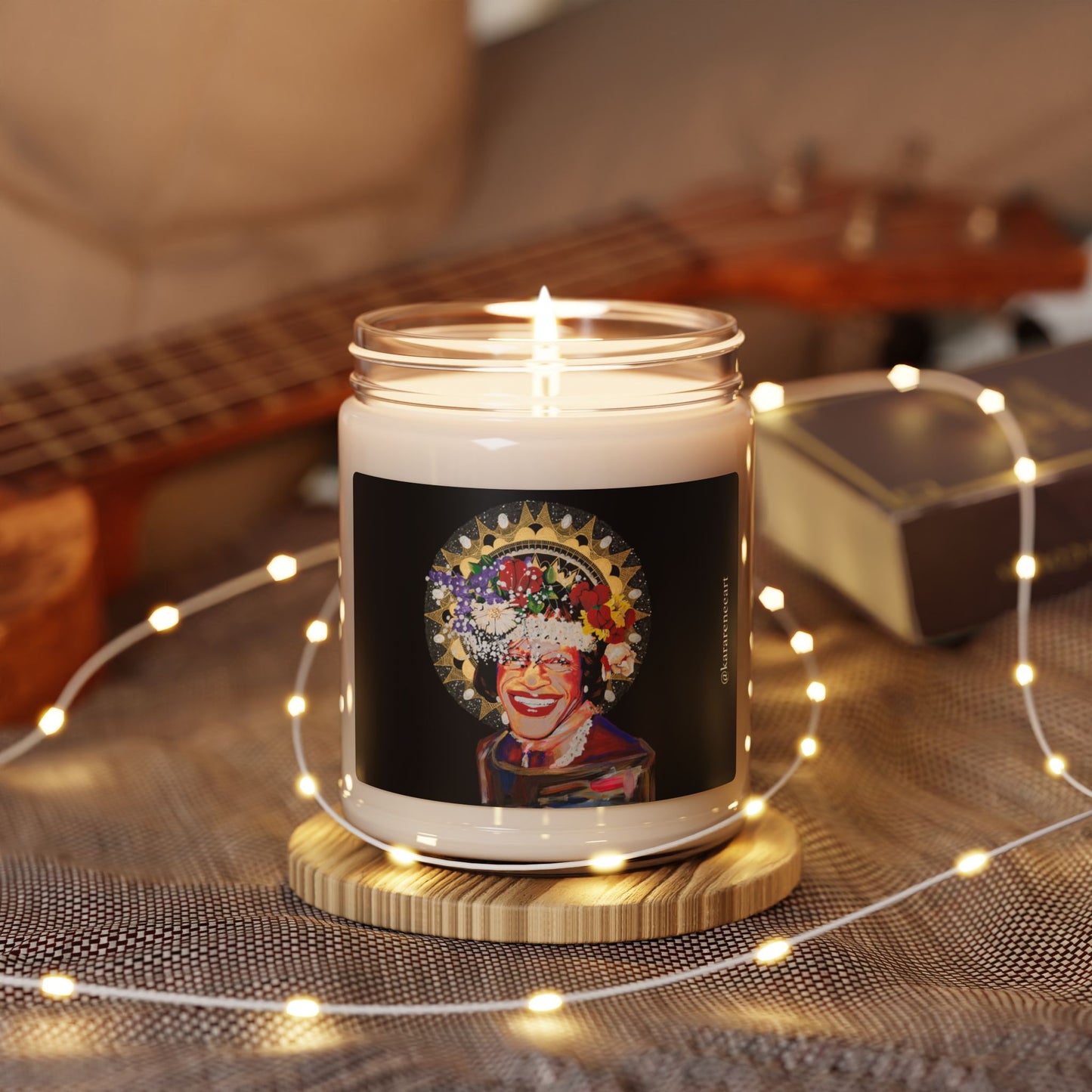 Marsha P Johnson Scented Soy Candle, 9oz