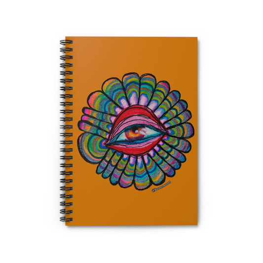 Eye 1 Spiral Notebook - Ruled Line