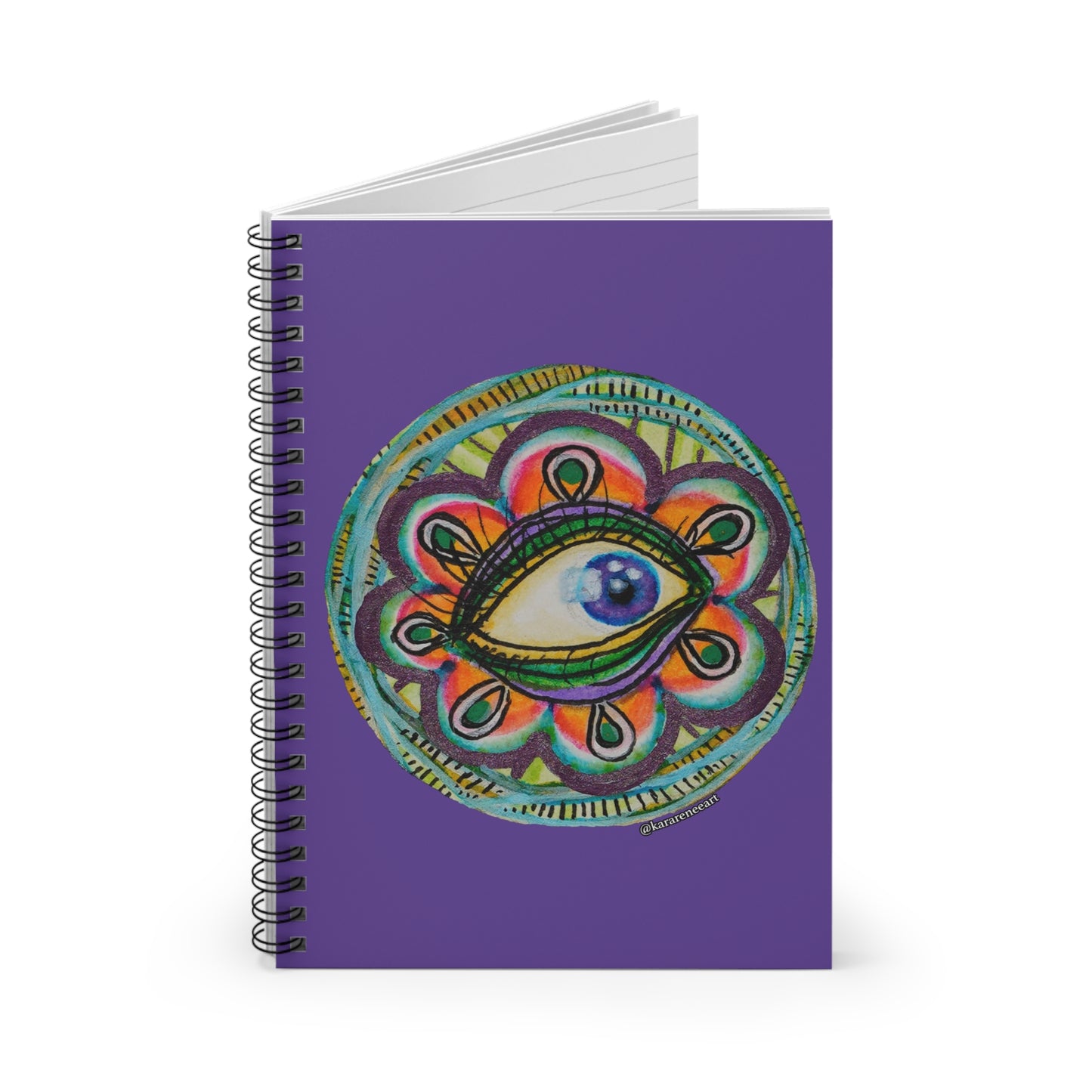 Eye 3 Spiral Notebook - Ruled Line